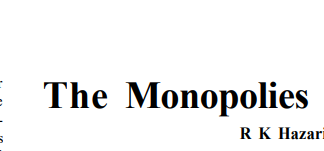 The Great Escape: Concentration Good, Monopoly Justiciable