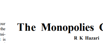 The Great Escape: Concentration Good, Monopoly Justiciable