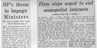 MP’s Threat to Impugn Ministers