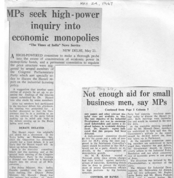 MPs Seek High Power Inquiry into Economic Monopolies