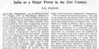 India as a Major Power in the 21st Century