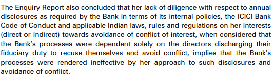 ICICI Bank Ex-Chief: No Crime Here, Only Bad Conduct?