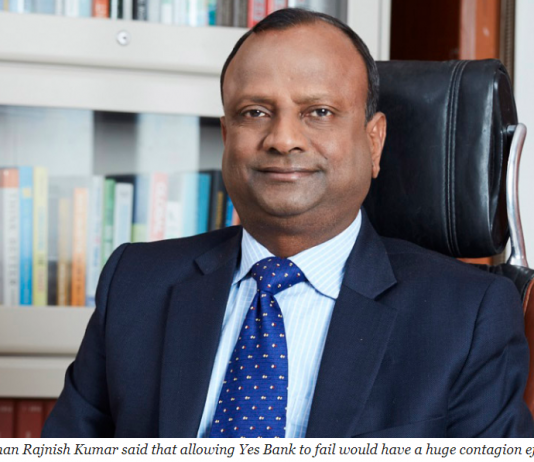 SBI had to step in to help Yes Bank: Chairman Rajnish Kumar