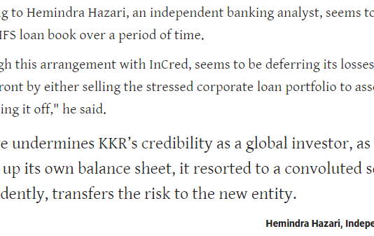 InCred-KKR India Financial Deal: Necessity More Than Synergy