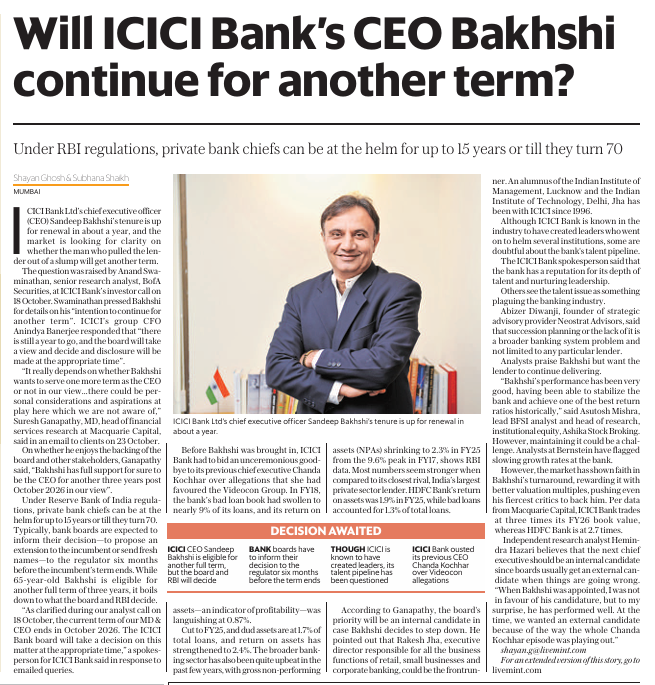 Mint 27 Oct 2025