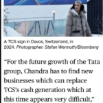 Tata’s Outside CEO Battles Multiple Crisis After Bad Year